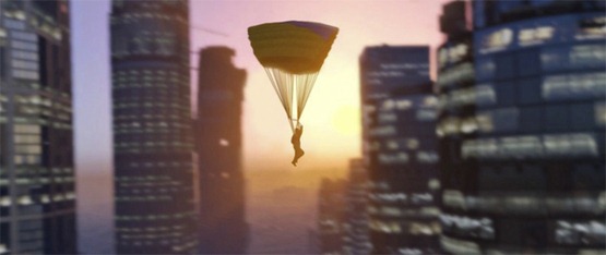 Grand Theft Auto V paracaídas